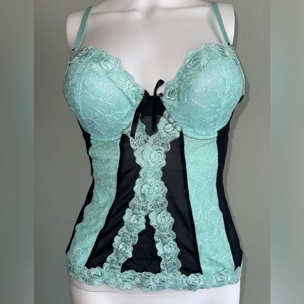 Donna Loren gold label corset top